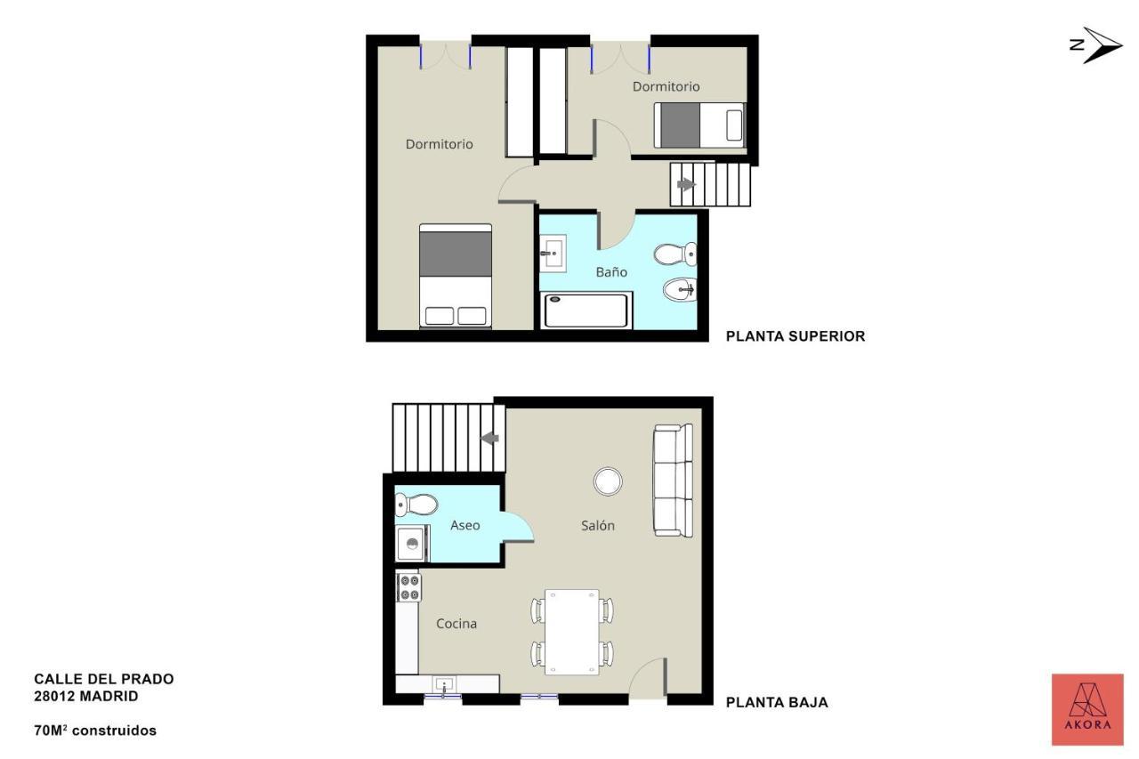 Amazing Apartment In Huertas Madrid Exteriör bild